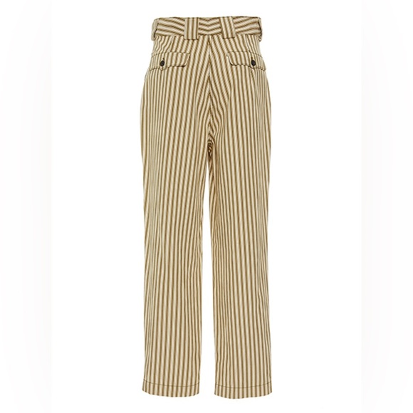 Mara Hoffman Jade Striped Twill Pant, NWT - Picture 3 of 13